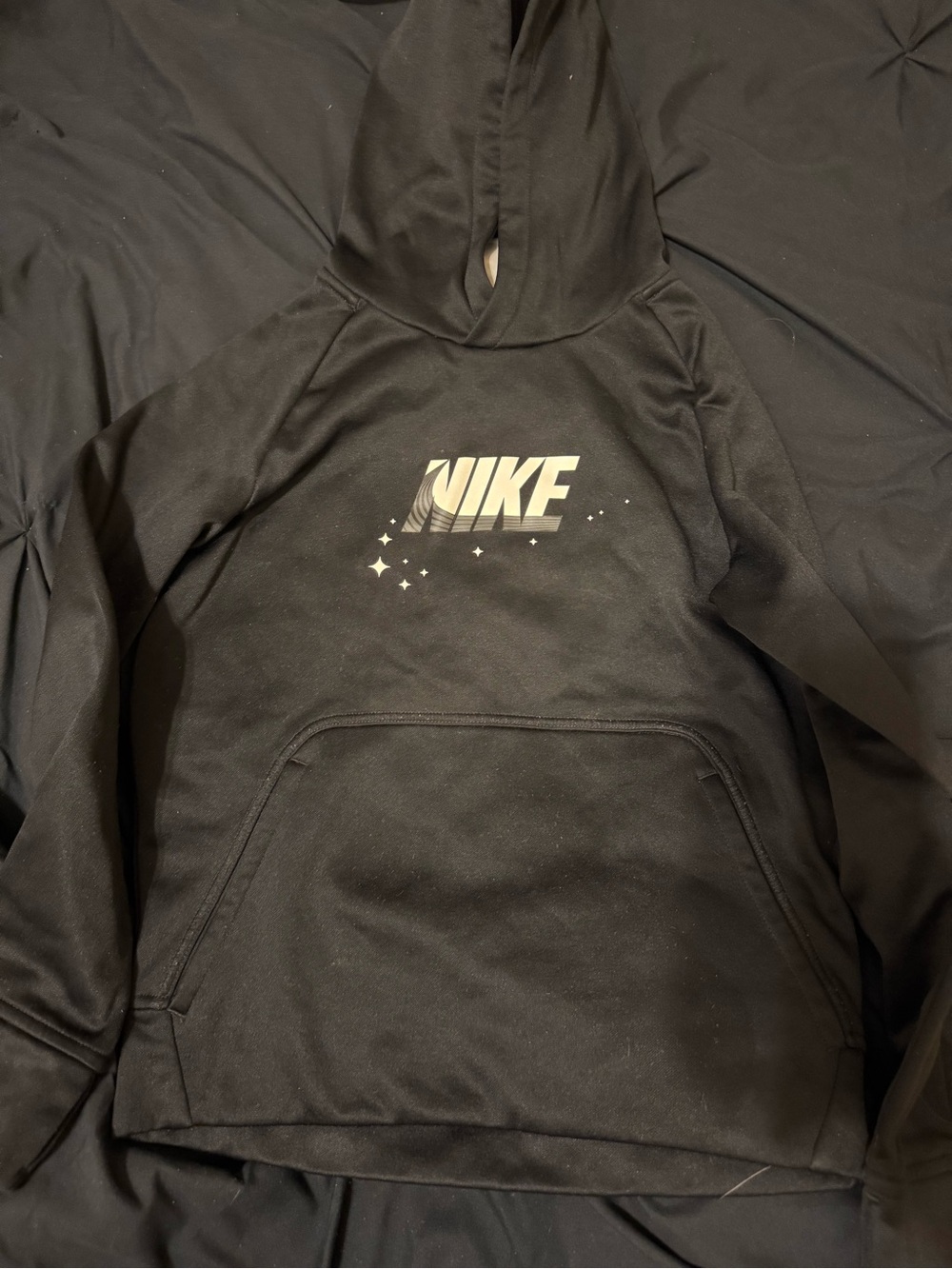 Boys black Nike hoodie